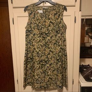Olive green dress